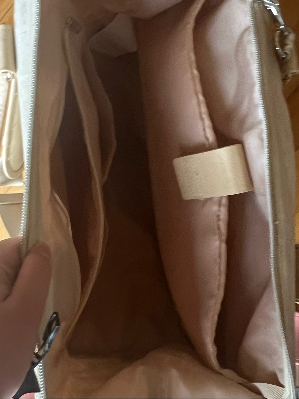 BEIS Mini Weekender Travel - Beige - Picture 3 of 4